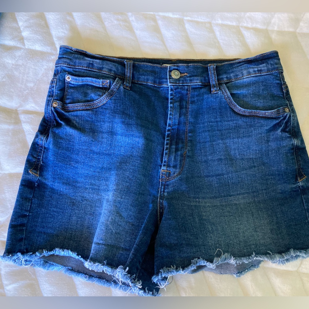 Kenzie denim cut off shorts